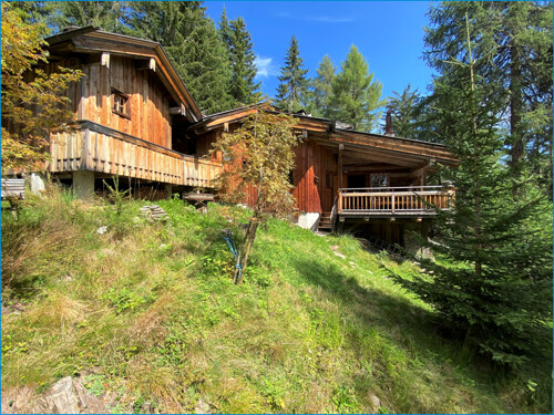 Almhütte in schönstem Alpenpanorama