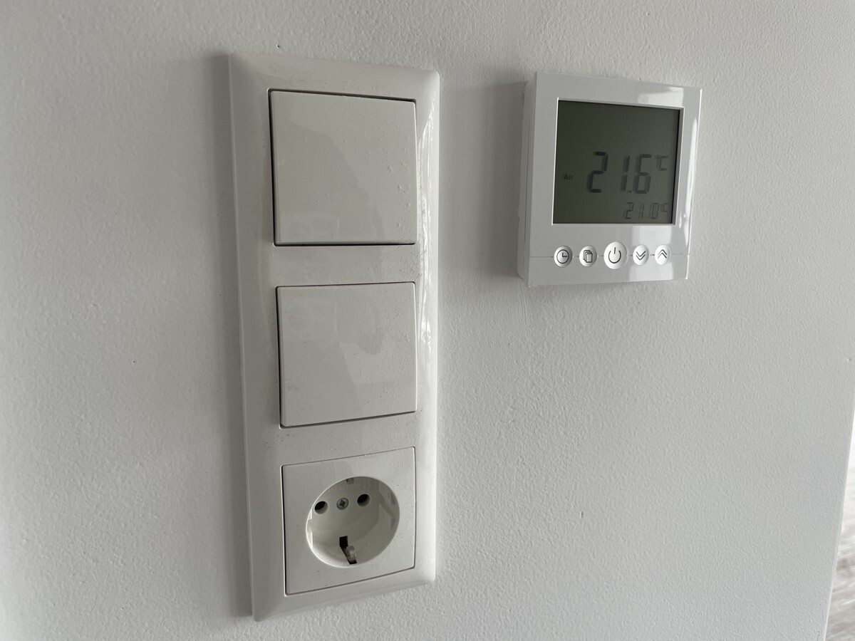 Digitalanzeige Bodenheizung