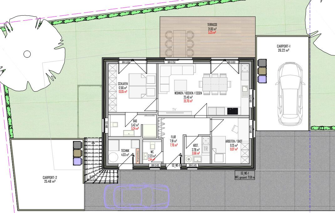 Grundriss Erdgeschoss