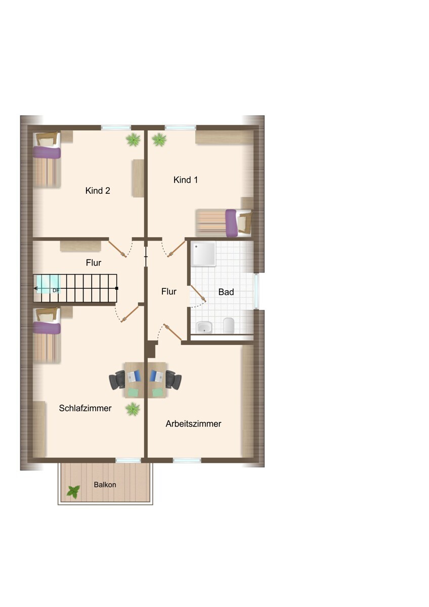 Grundriss Dachgeschoss