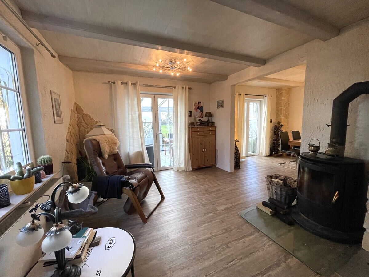 Wohnzimmer | Kaminecke