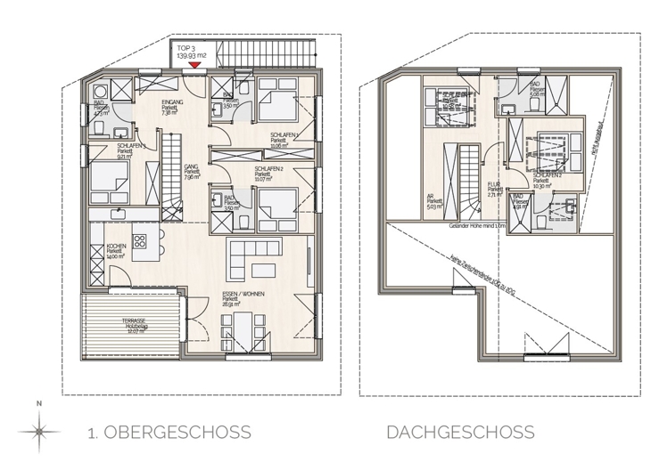 topspeed-immobilien-Ober und Dachgeschossplan--Haus_im_Ennstal-140 m²_Maisonette_Penthouse:_Sonnenterrasse_&_Pistenzugang_am_Hauser_Kaibling!