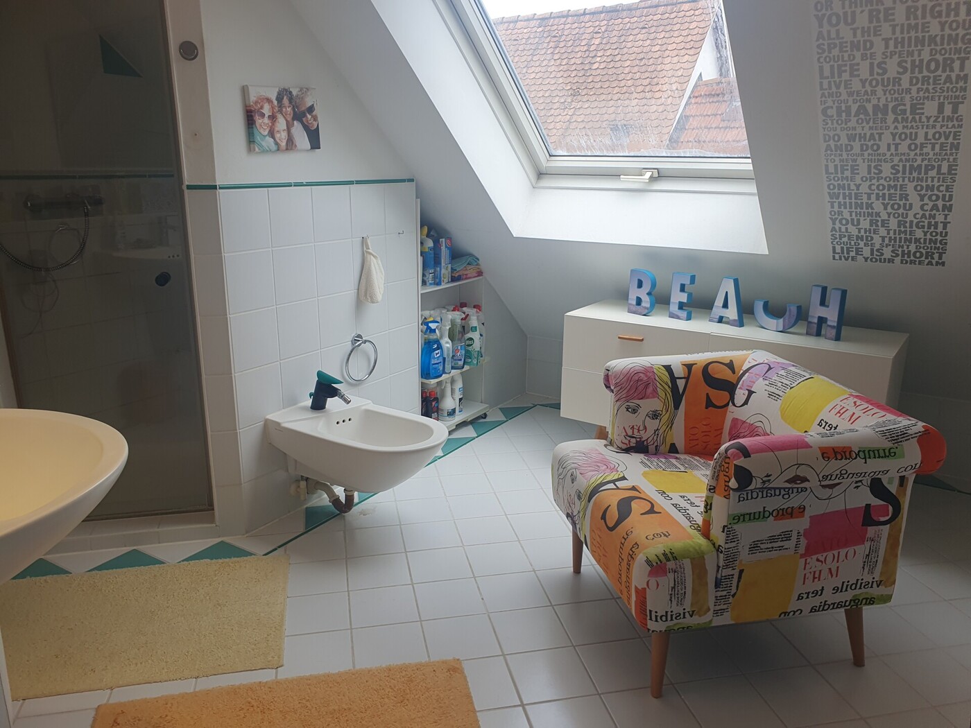 Bad mit Dusche