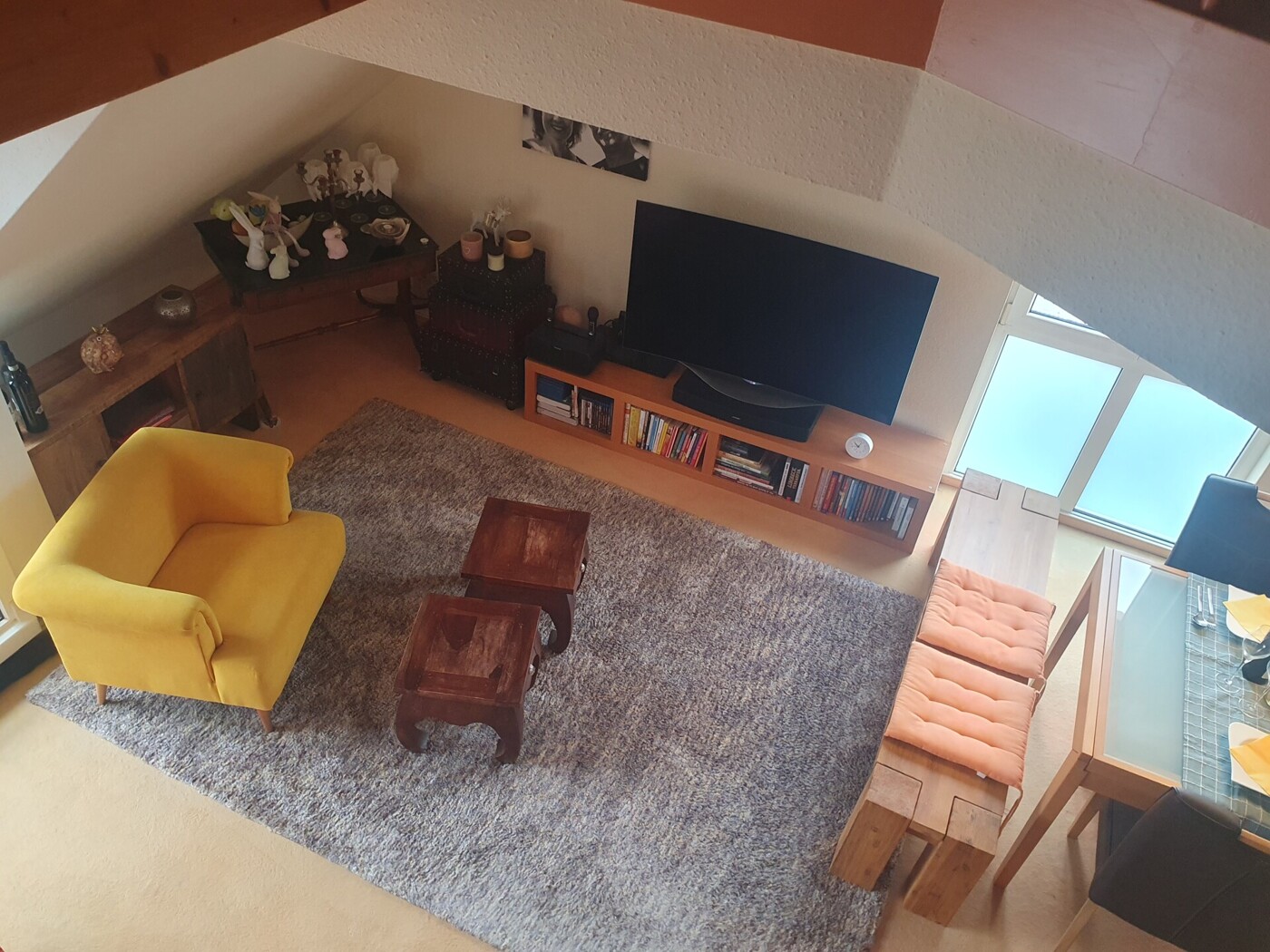 Blick von der Galerie