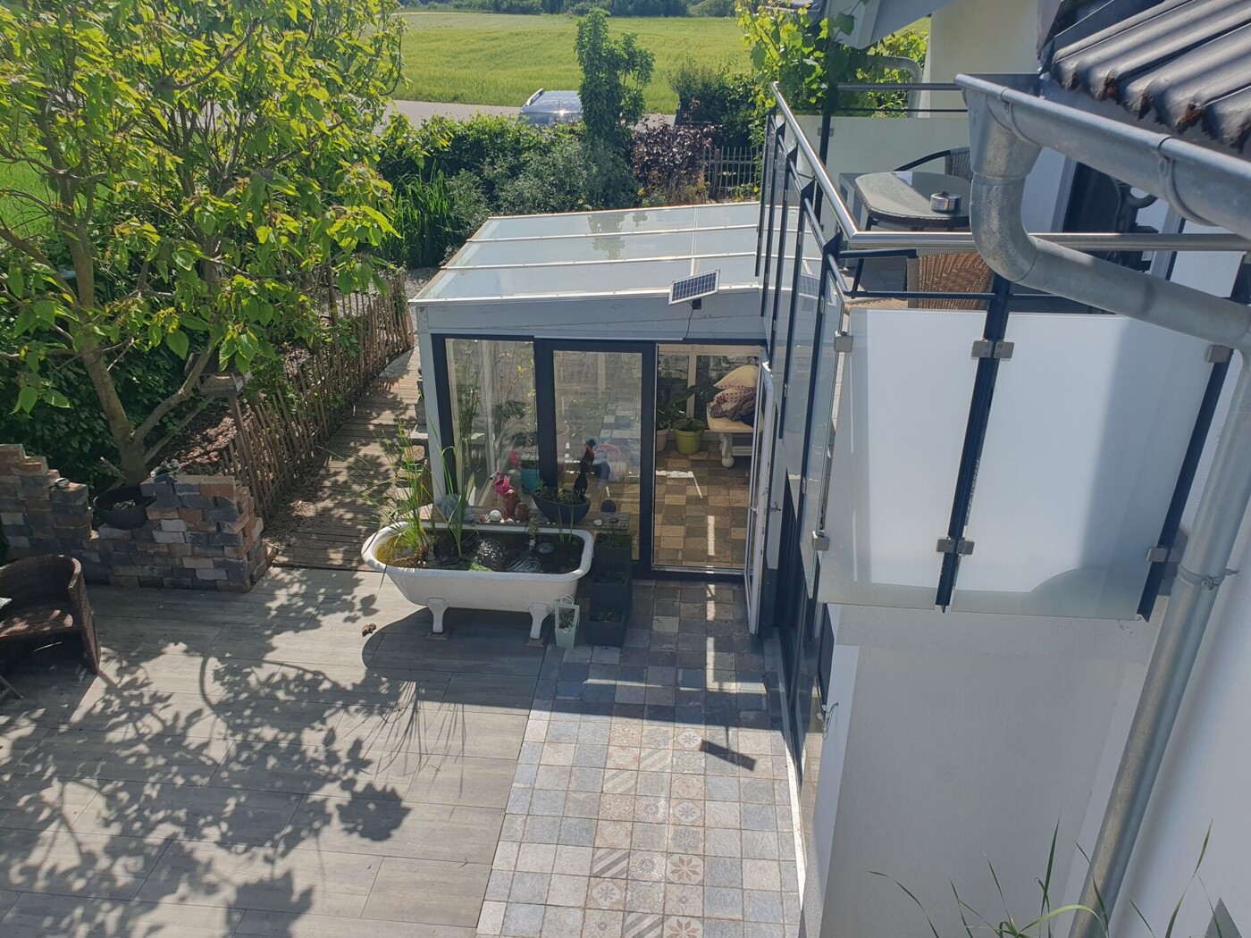 Terrasse EG und Wintergarten