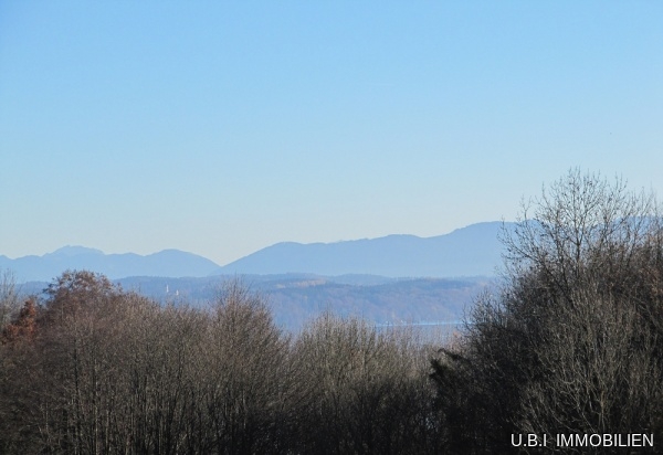 Der Bergblick nach Süden