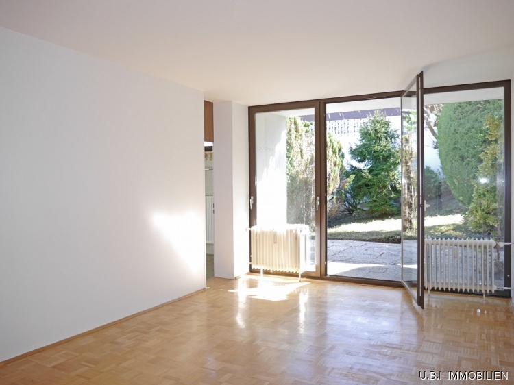 Schlafen mit Blick in den Garten