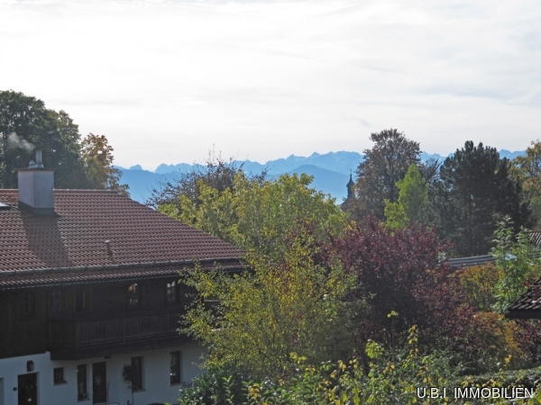 Blick vom Balkon