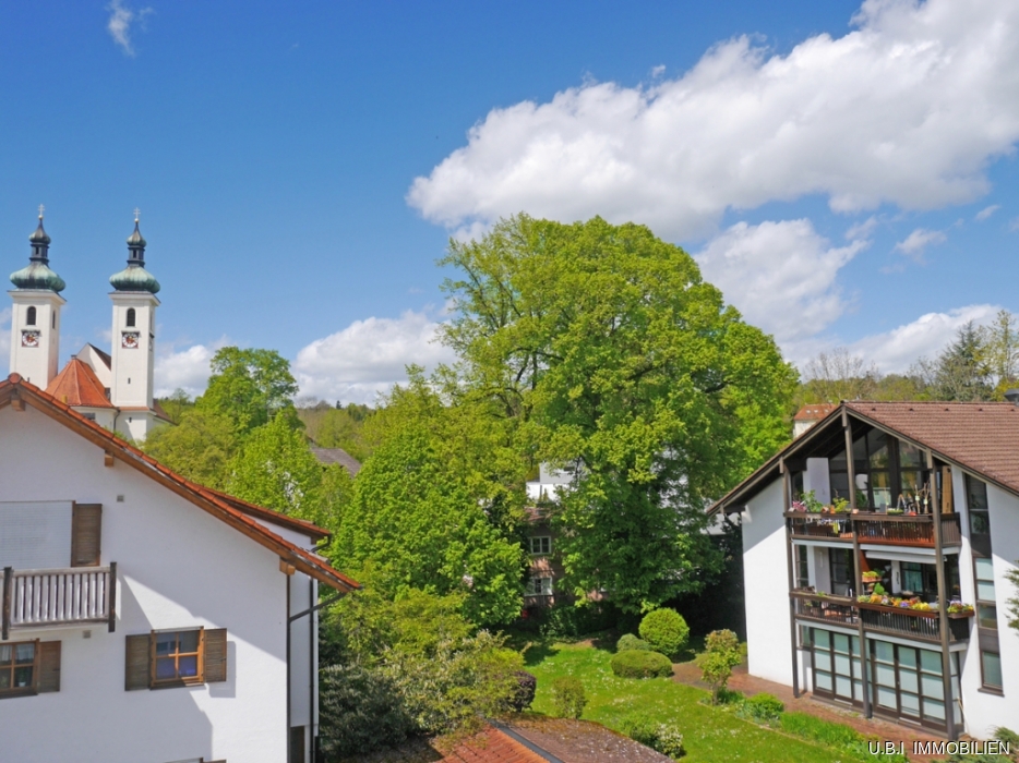 Blick vom Westbalkon