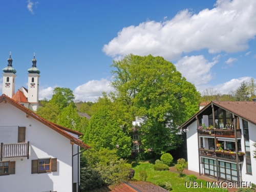 Blick vom Westbalkon