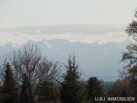 Teilweise Bergblick aus DG