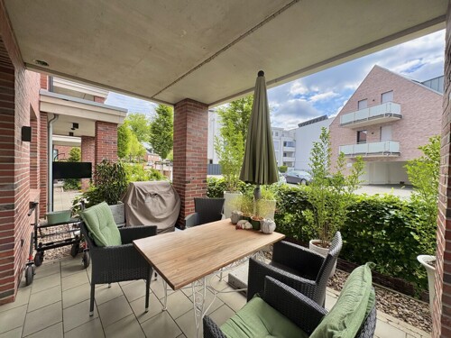 Überdachte Terrasse