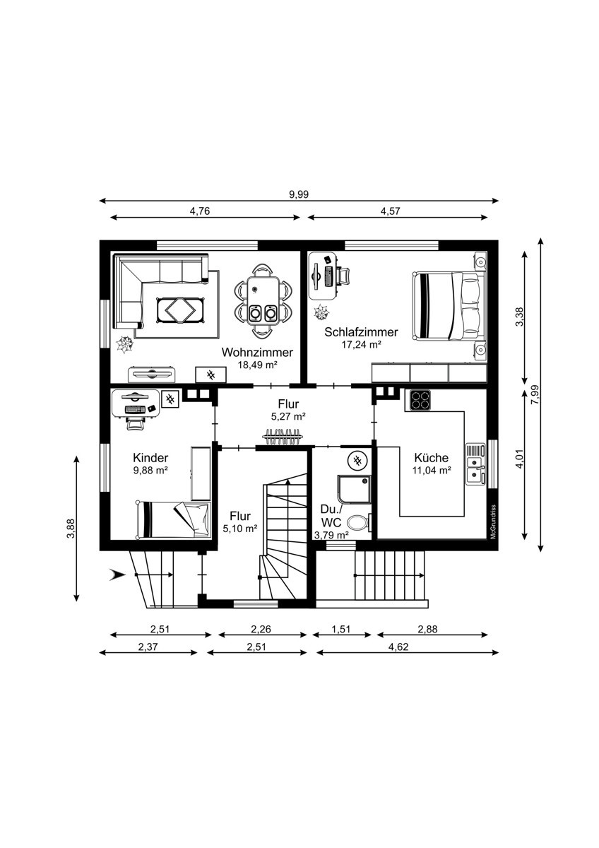 Grundriss EG