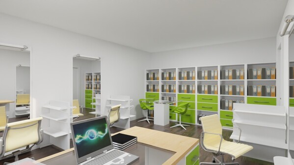 Mögliche Nutzung: Flexibler Arbeitsplatz