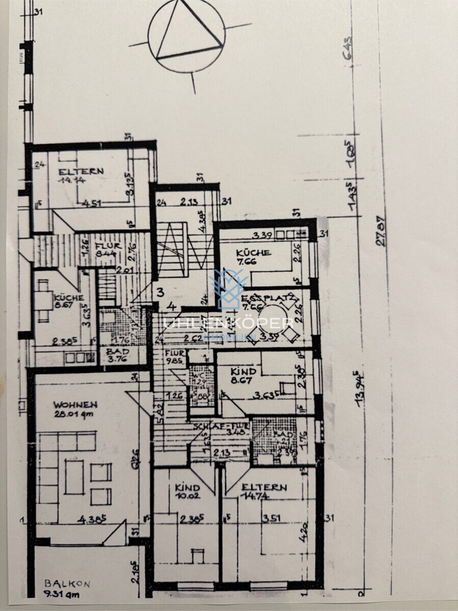 Grundriss Kuhlwiese 1