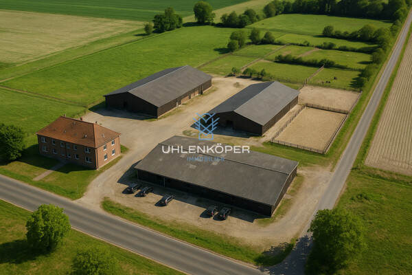 Reitbetrieb in ländlicher Umgebung