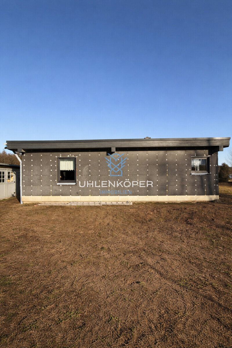 Gebäude im Bau am Nachmittag