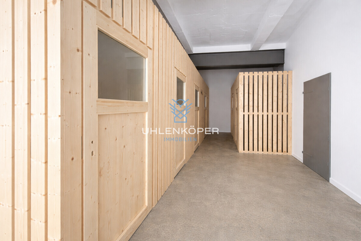 Abstellräume im Hinterhaus