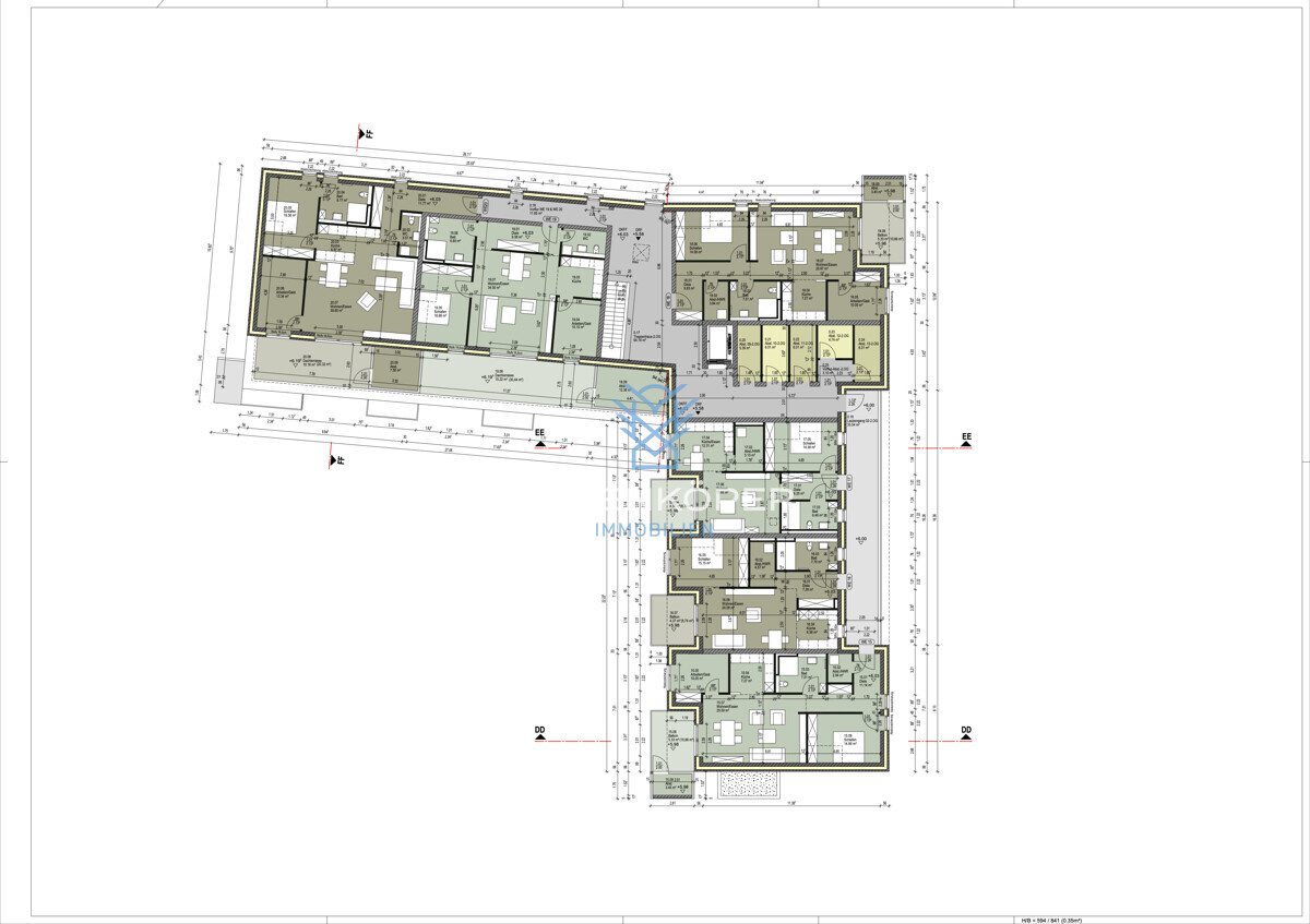 Grundriss 2.OG-Haus b