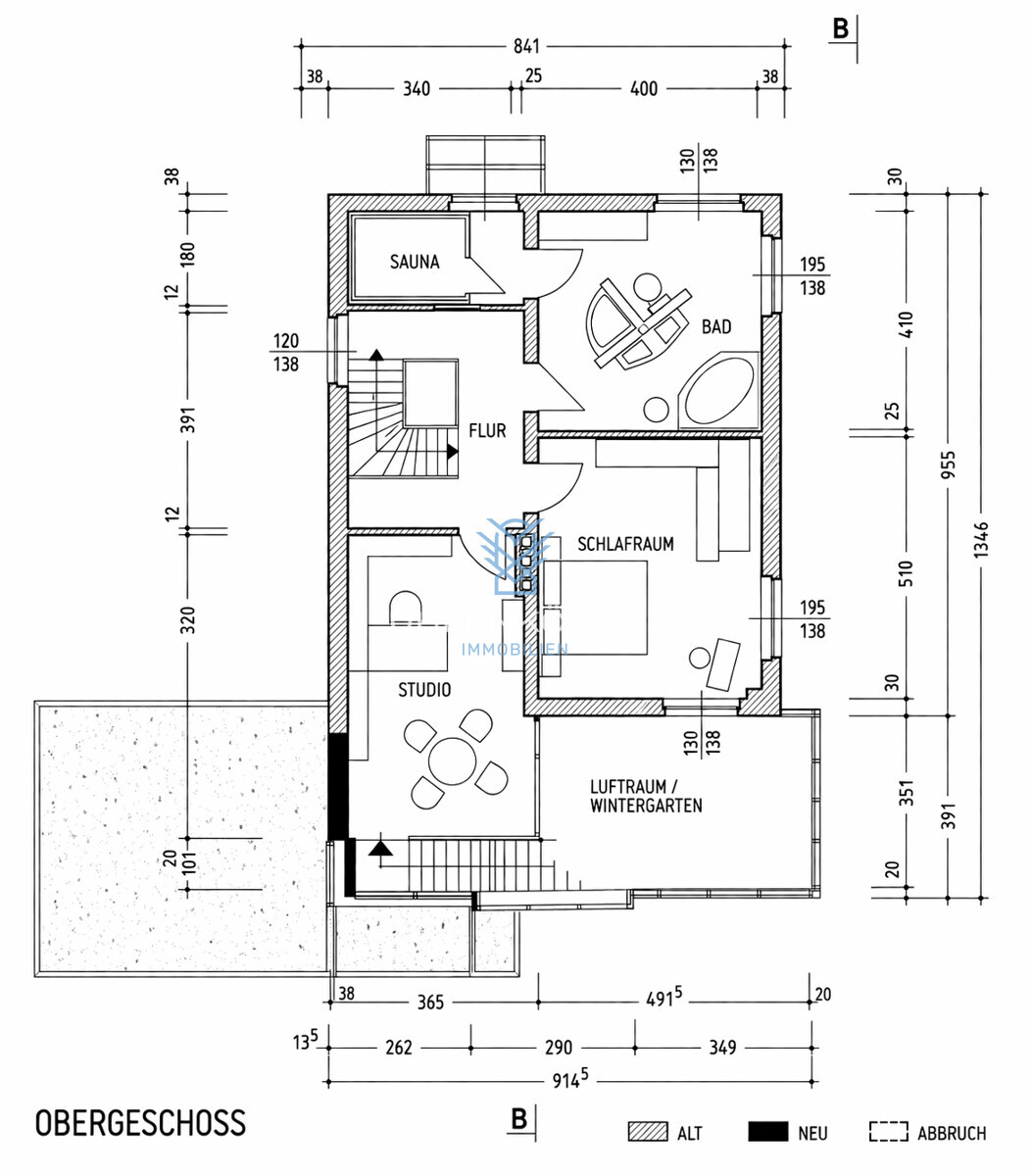 Grundriss 1 OG