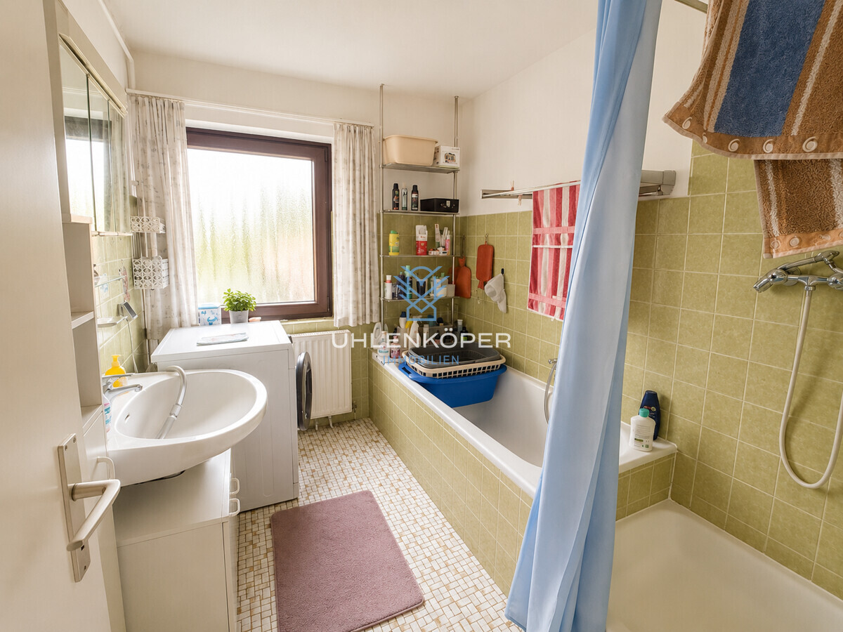 Badezimmer im Erdgeschoss