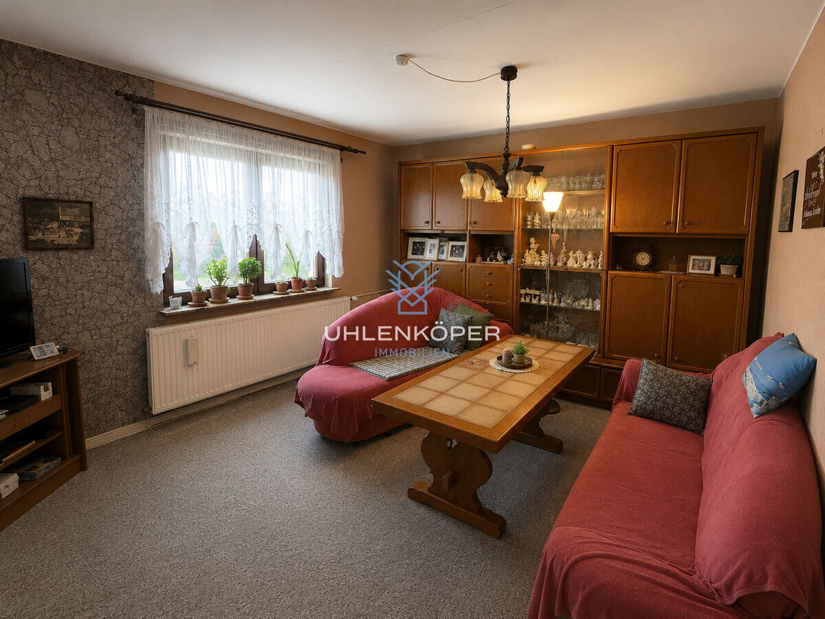 Wohnzimmer im Erdgeschoss