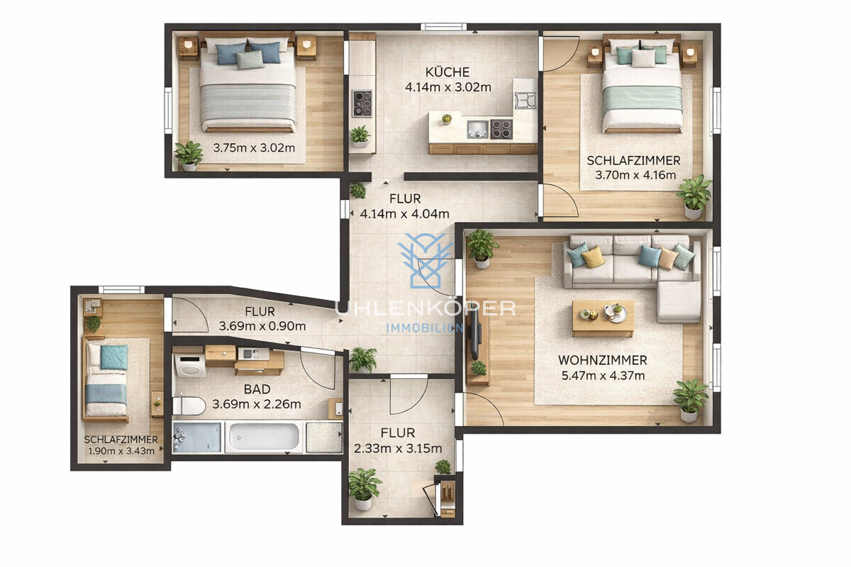 Wohnung EG