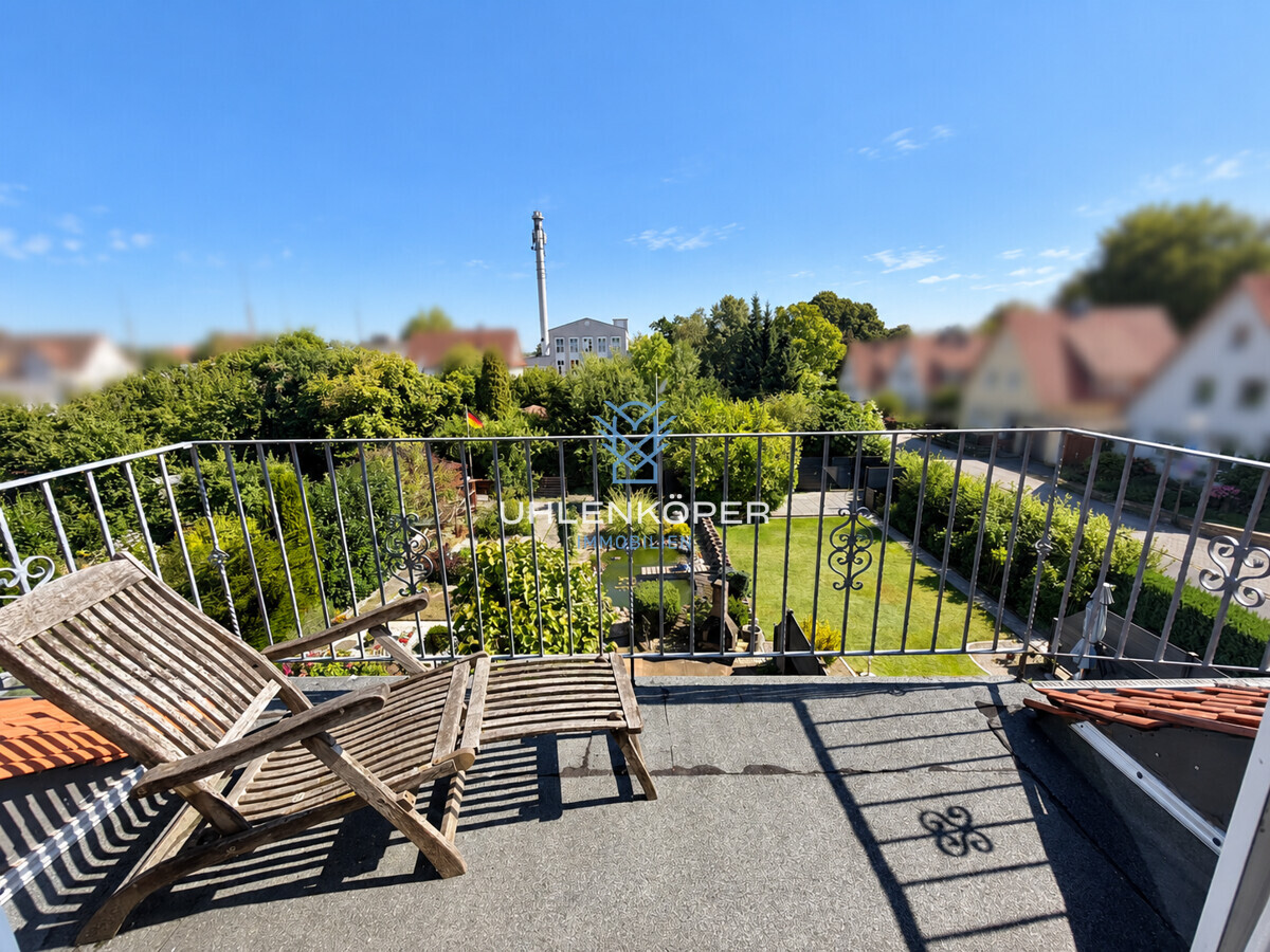 Balkon Aussicht