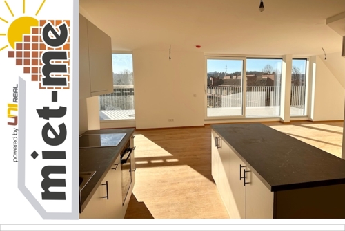 Wohnküche mit großer Terrasse