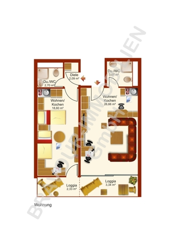 WieWeg_1b-EG-2001-App. ca.26m²li-ca.34m²re-Flur