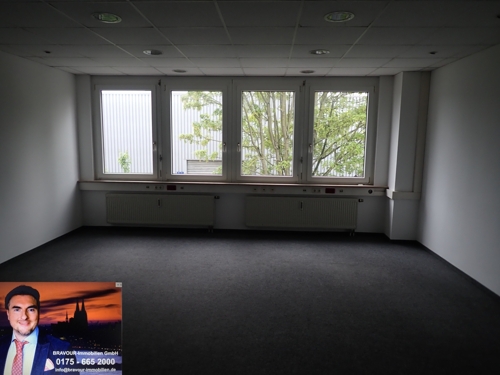 Beispiel Büroraum mit 4 Fenster