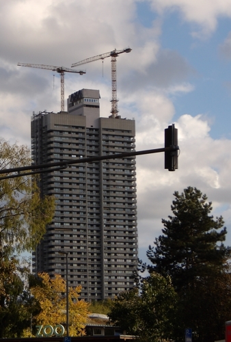 Blick vom Zoo