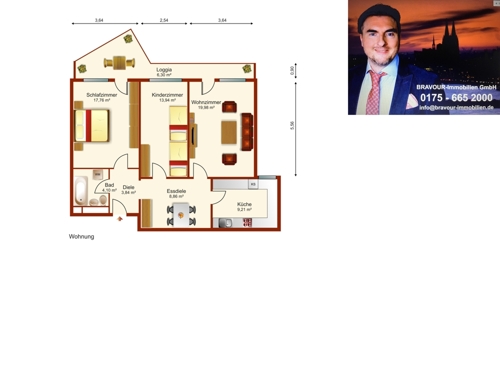 Lillerstr_2_50765Koe-3-Zimmer-JPG-möb. - zu Verm.