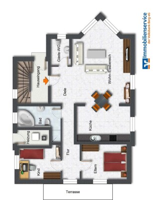Grundriss Erdgeschoss