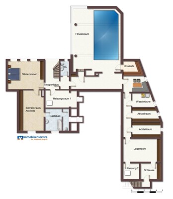 Grundriss Untergeschoss