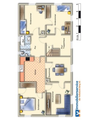 Grundriss Obergeschoss