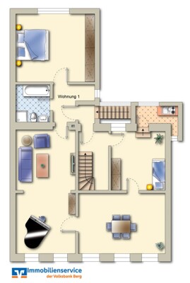 Grundriss Obergeschoss