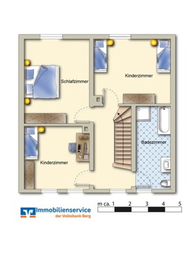 Grundriss Obergeschoss