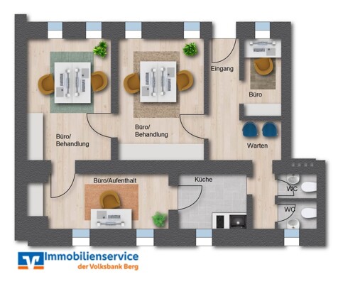 Grundriss der Einheit