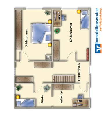 Grundriss Obergeschoss