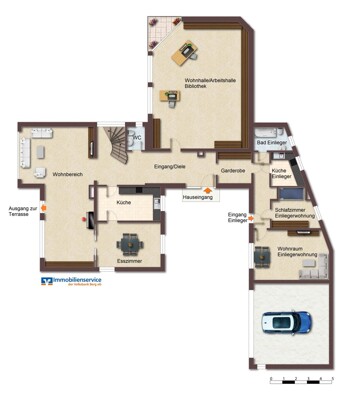 Grundriss Erdgeschoss