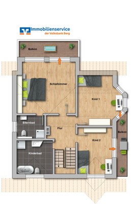 Grundriss Dachgeschoss