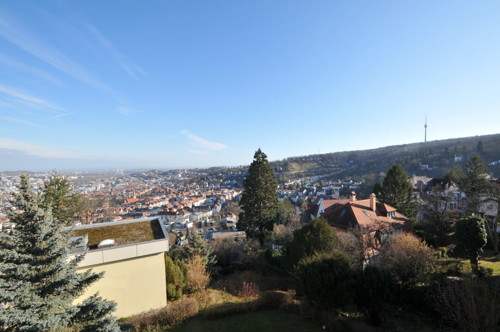 Aussicht von der Dachterrasse