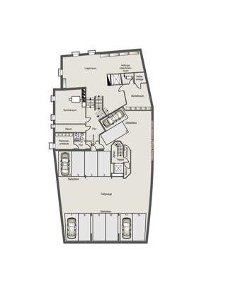 Grundriss Untergeschoss