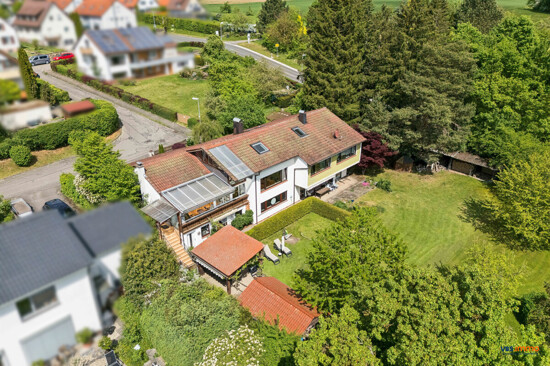 Hausansicht von oben