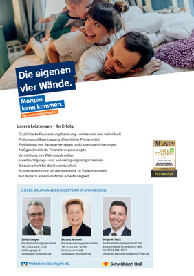 Ihre Baufinanzierungsberater in Winnenden