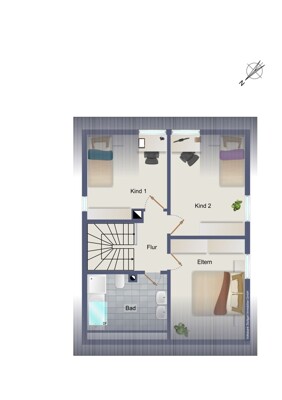 Grundriss DG