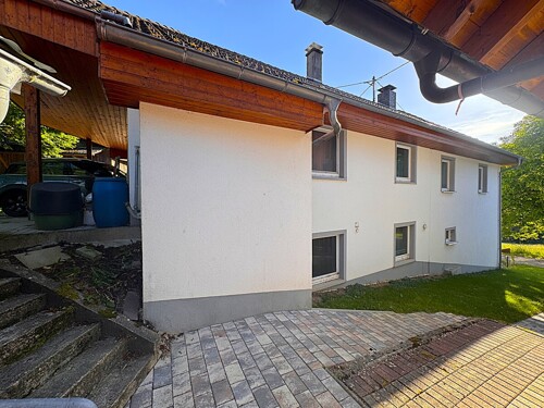 Hausrückseite