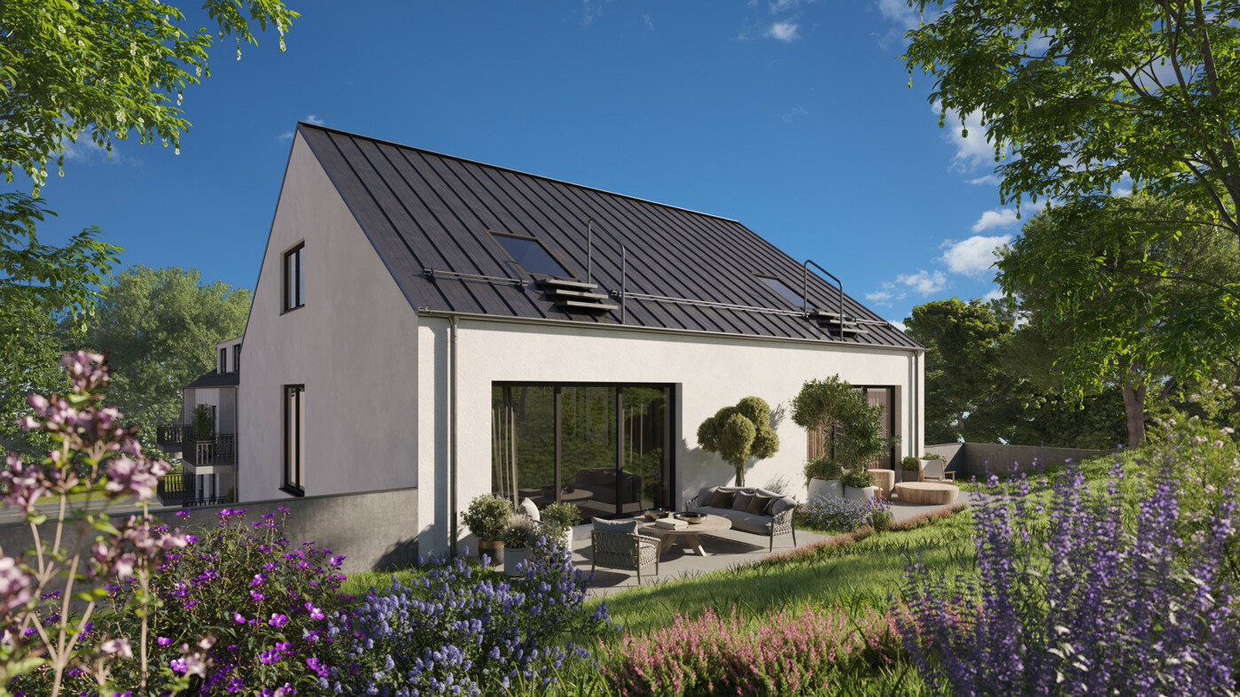 Doppelhaus Außenansicht