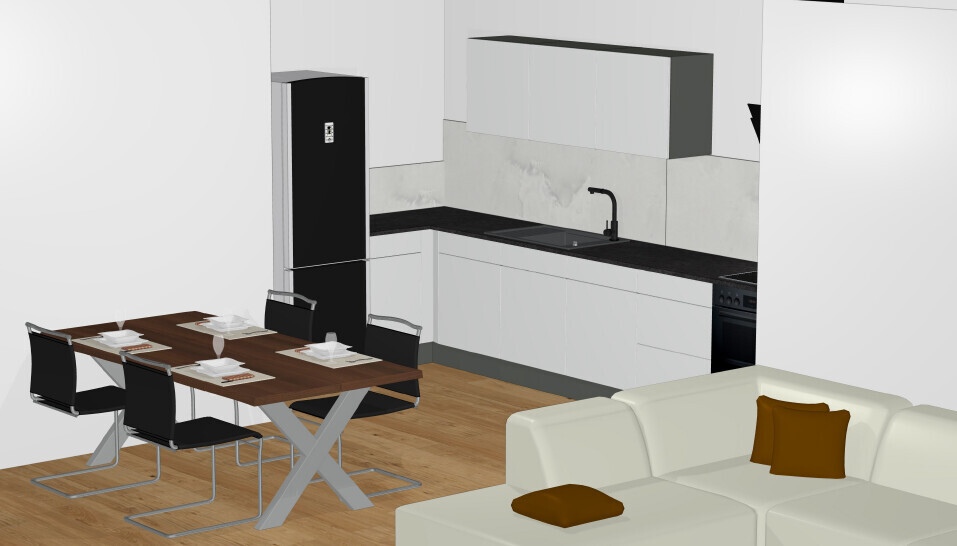 Küchenvisualisierung